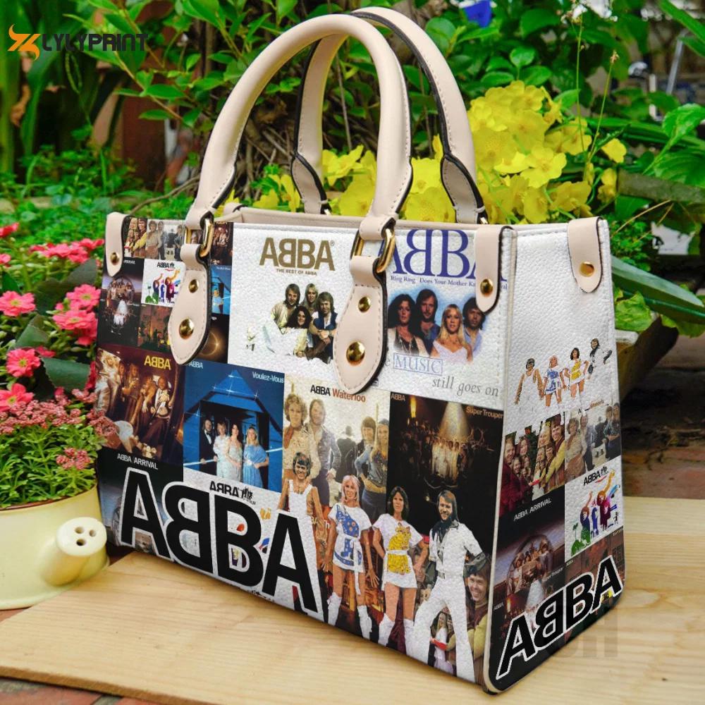 Abba lover leather bag for women gift 1571 Women Leather Hand Bag