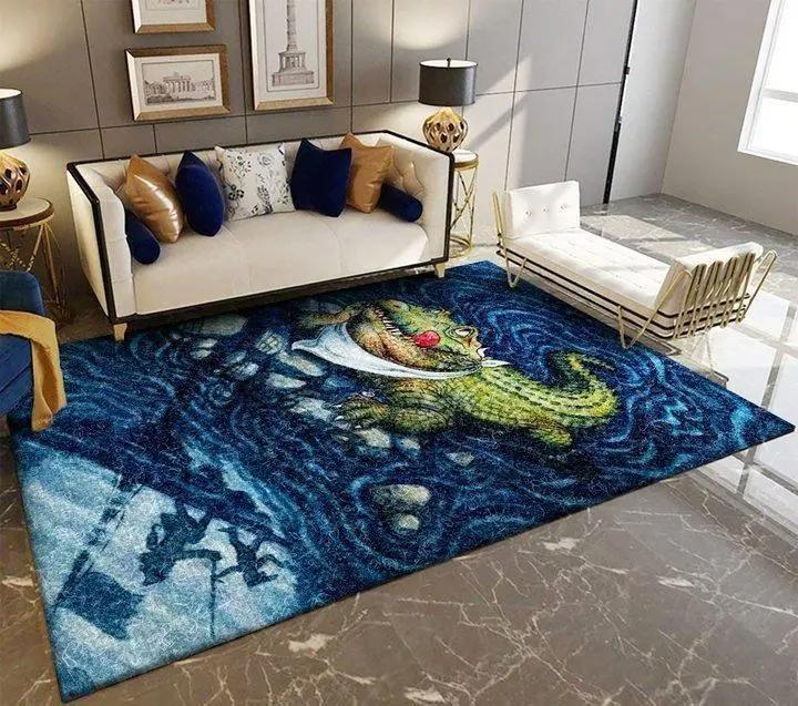 Alligator area rug ofd 190908 area rug living room carpet rug regtangle carpet floor decor home decor Rectangle Rug