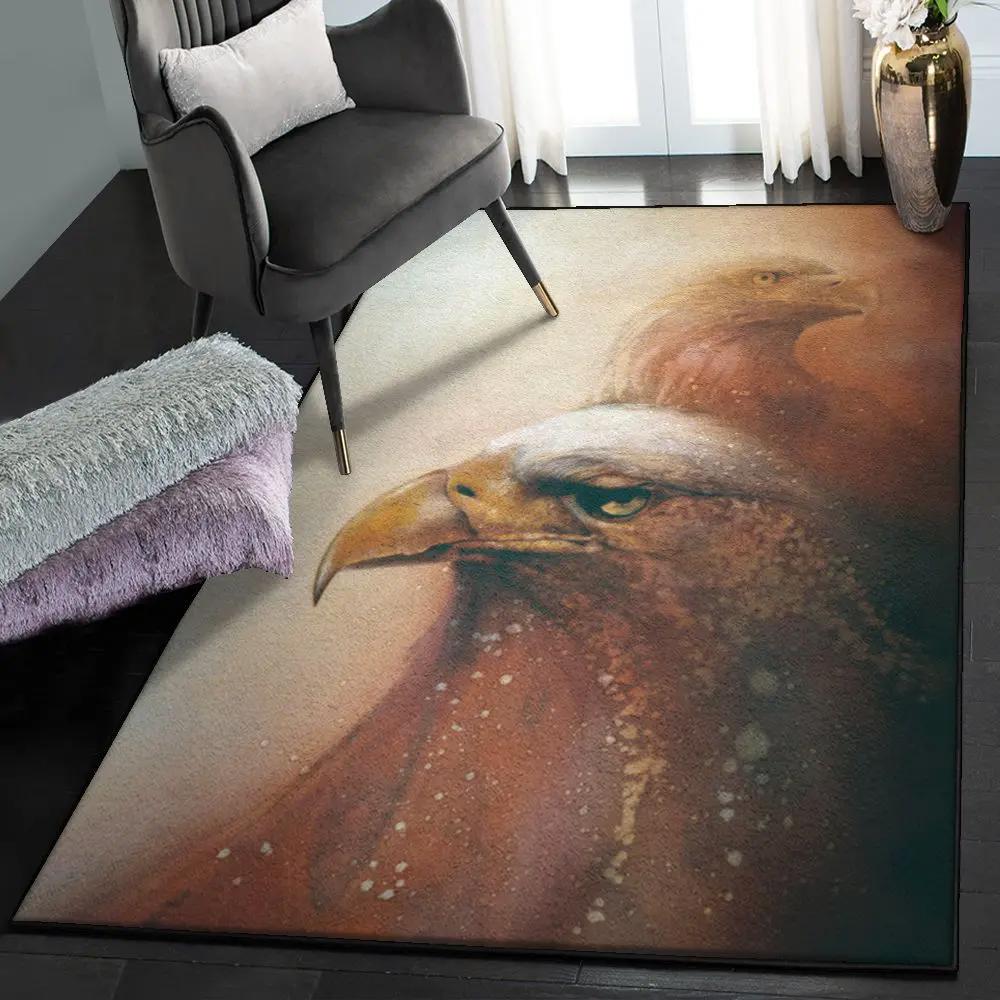 American eagles washable rugs, crimson eagles gs cl rug Rectangle Rug