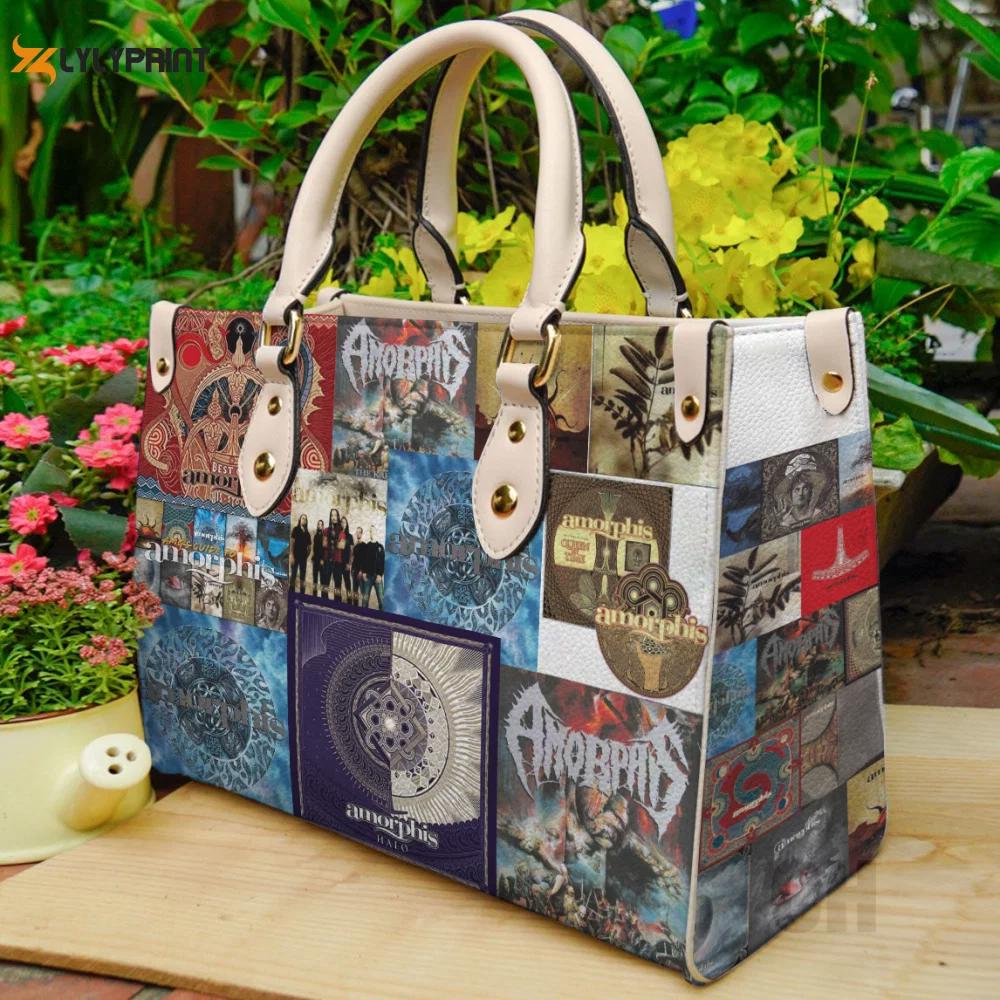 Amorphis leather bag for women gift 1968 Women Leather Hand Bag