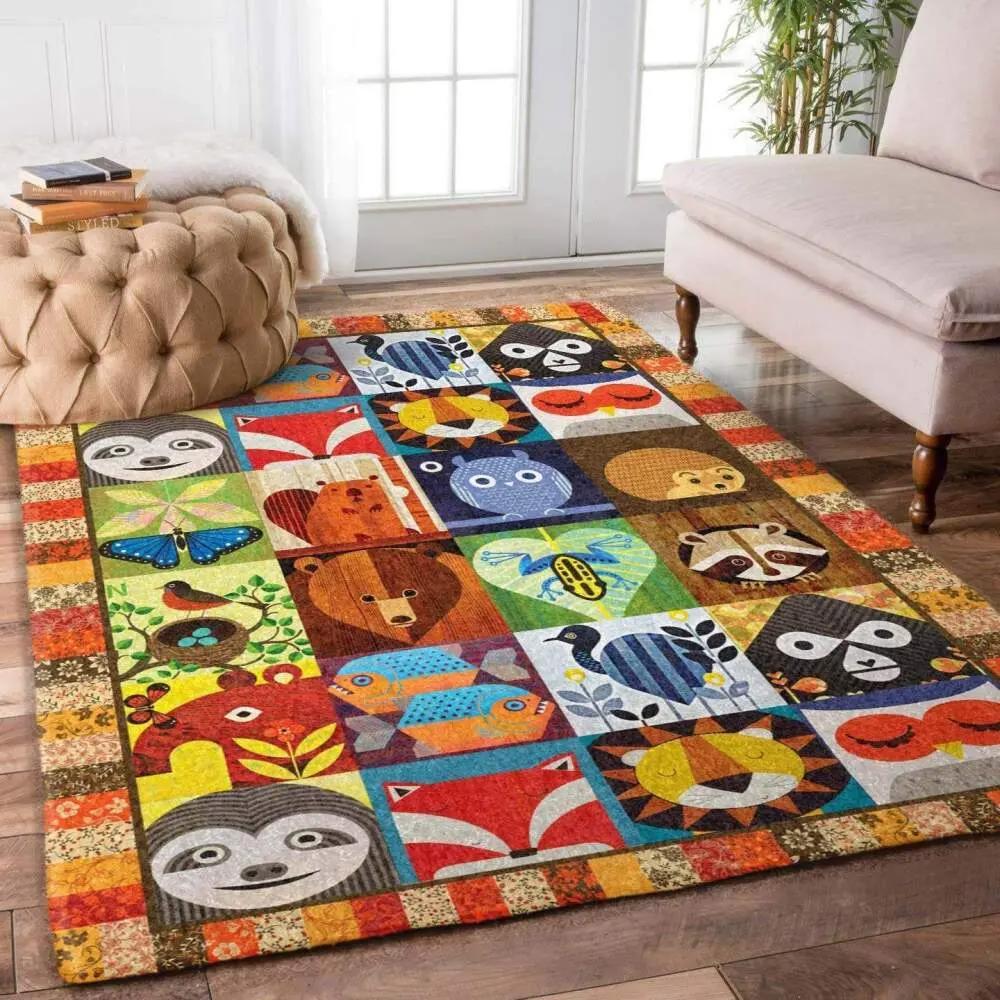 Animal rug rcdd81f20714 area rug living room carpet rug regtangle carpet floor decor home decor Rectangle Rug