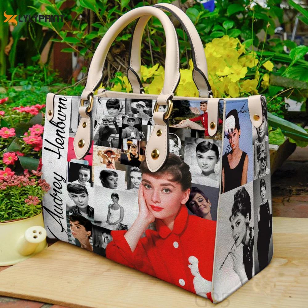 Audreyfor women giftepburn leather bag for women gift 908 Women Leather Hand Bag