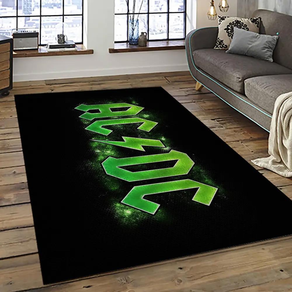 Band ac/dc music carpet rectangle area rug for living room bedroom decor acdc10 Rectangle Rug