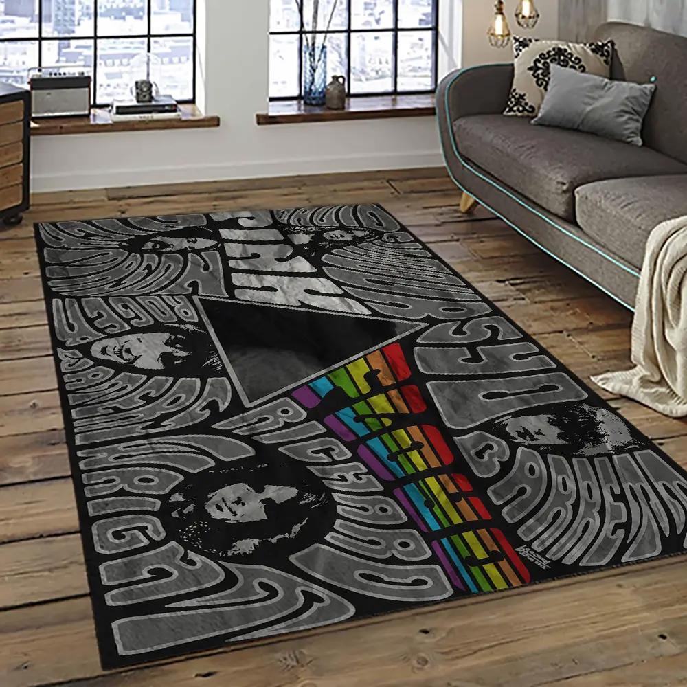 Band pink floyd music carpet rectangle area rug for living room bedroom decor pfo12 Rectangle Rug