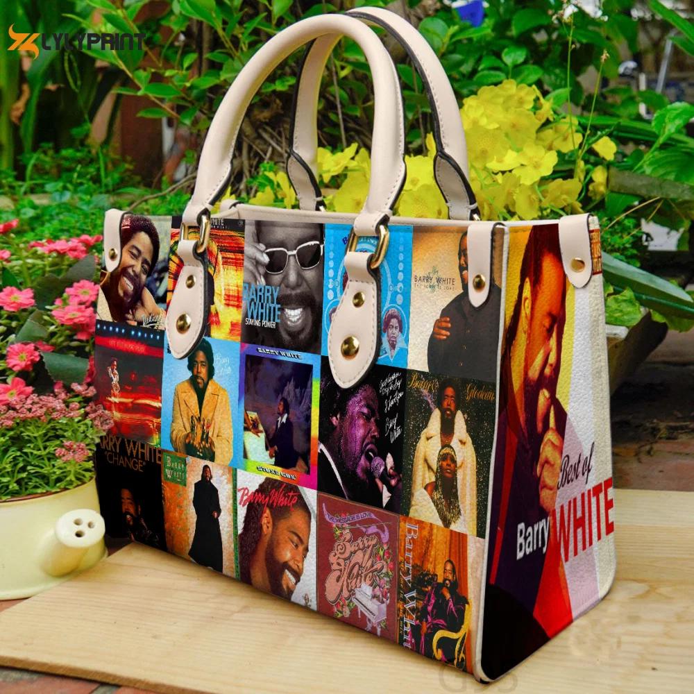 Barry white leather bag for women gift 1356 Women Leather Hand Bag