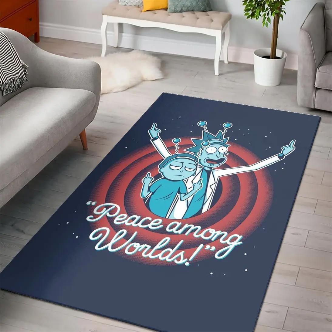 Baseball ball and glove on american flag area rug living room rug home decor football floor decor rcdd81f32419 Rectangle Rug