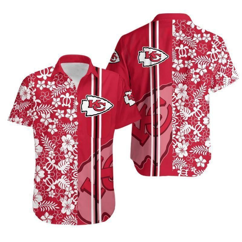Beach shirt nfl kansas city chiefs hawaiian shirt Hawaii Shirt Shorts & Flip Flops