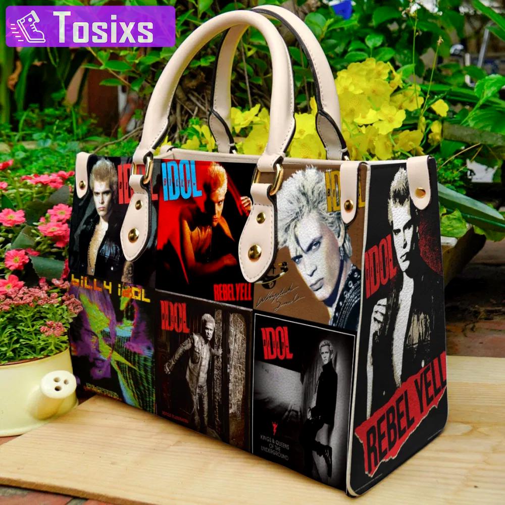 Billy idol 2 leather handbag gift for  women 3070 Women Leather Hand Bag