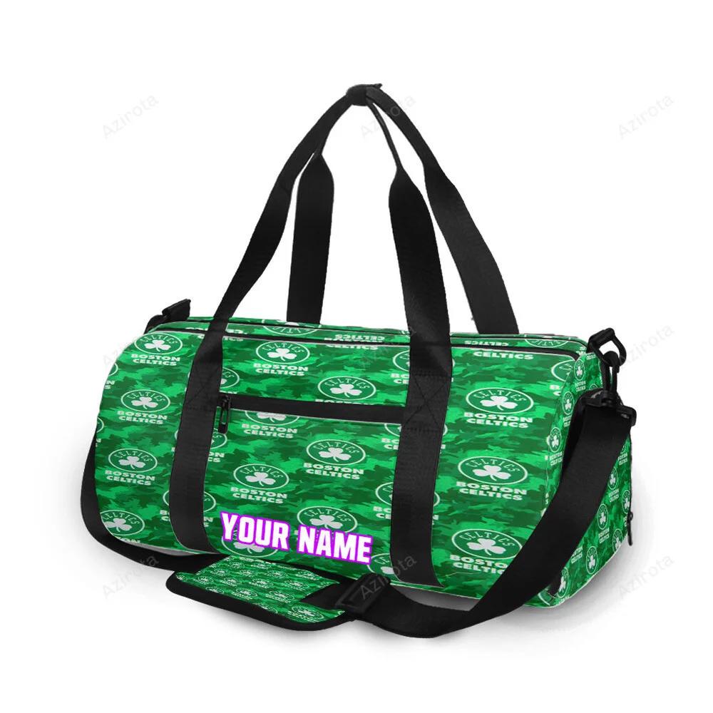 Boston celtics 6 personalized name travel bag gym bag 1243 Travel Bag