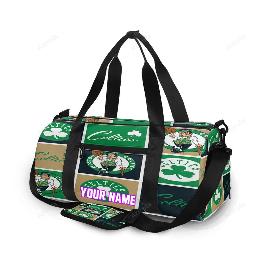 Boston celtics 7 personalized name travel bag gym bag 449 Travel Bag