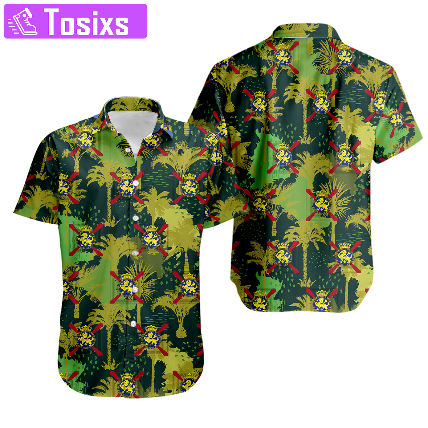 British army duke hawaiian shirt Hawaii Shirt Shorts & Flip Flops