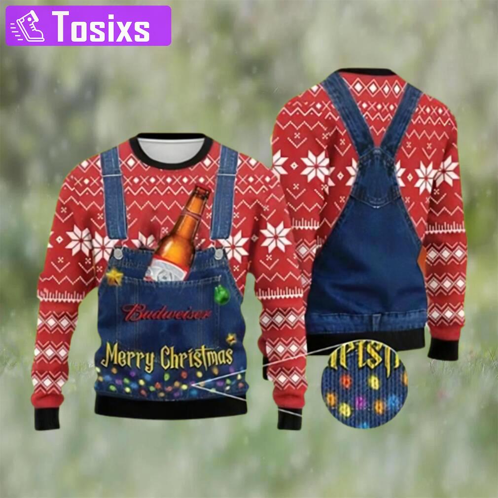 Budweises ugly christmas ugly sweater gift for christmas Christmas Ugly Sweater