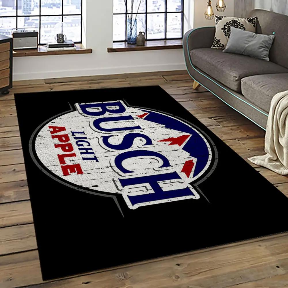 Busch light style living room retangle carpet area rug home decor room decor gift for friends bl10 Rectangle Rug