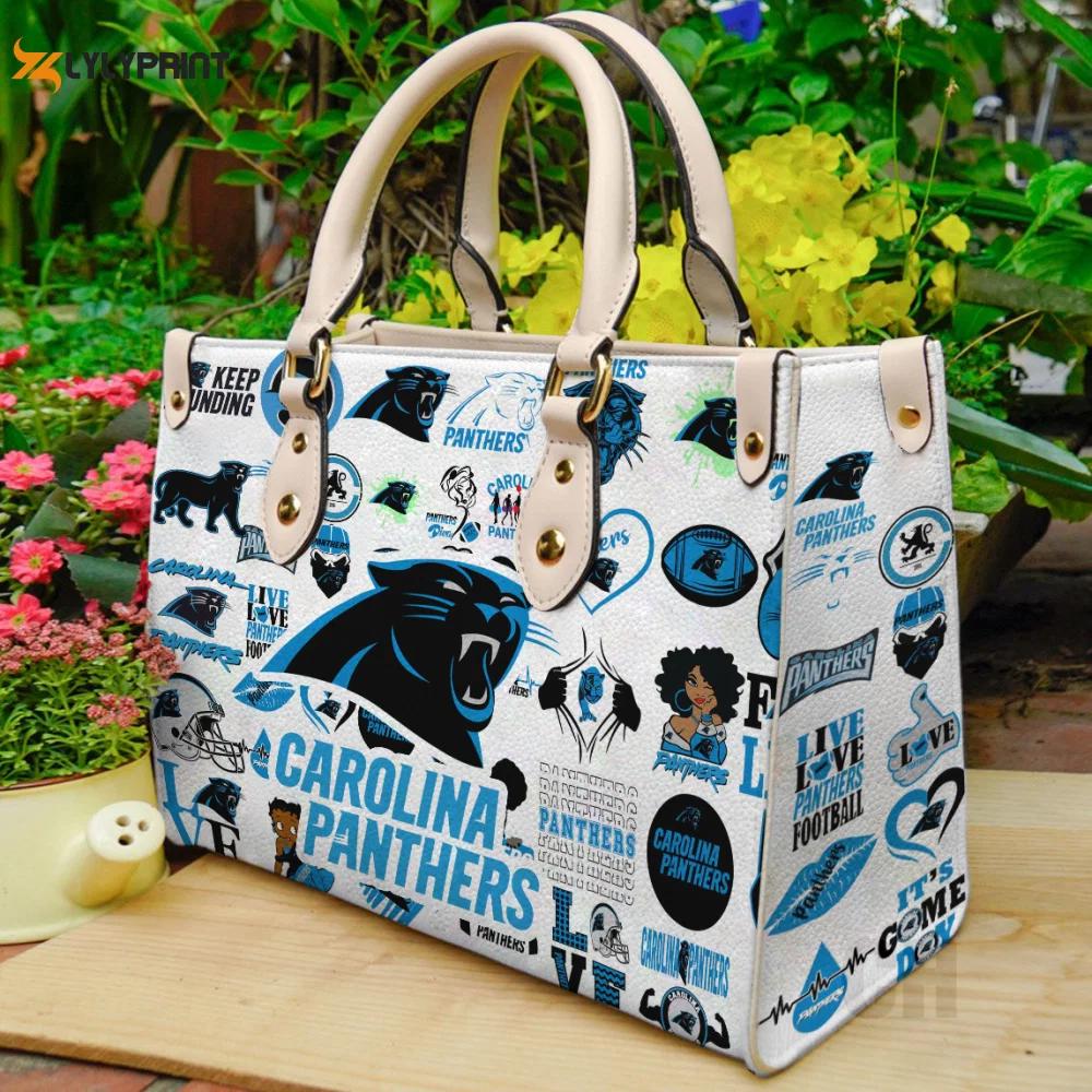 Carolina panthers  leather bag for women gift 1569 Women Leather Hand Bag