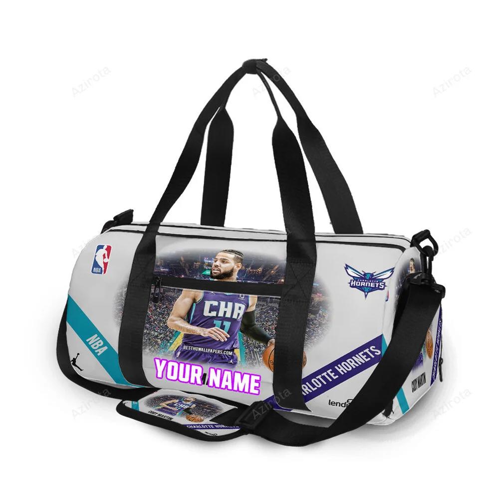 Charlotte hornets cody martin1 personalized name travel bag gym bag 402 Travel Bag