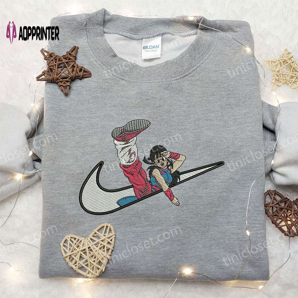 Chichi x nike & dragon ball embroidered shirts: custom nike designs Embroidered Shirt