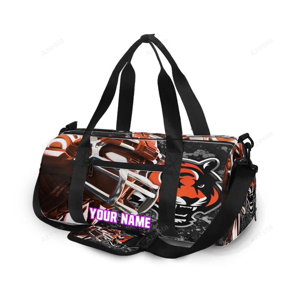 Cincinnati bengals player personalized name travel bag gym bag 310 Travel Bag