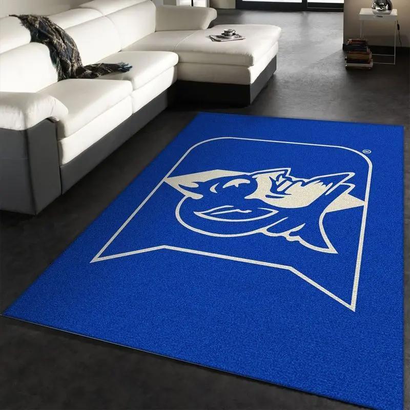College spirit duke sport area rug living room and bed room rug rug regtangle carpet floor decor home decor Rectangle Rug