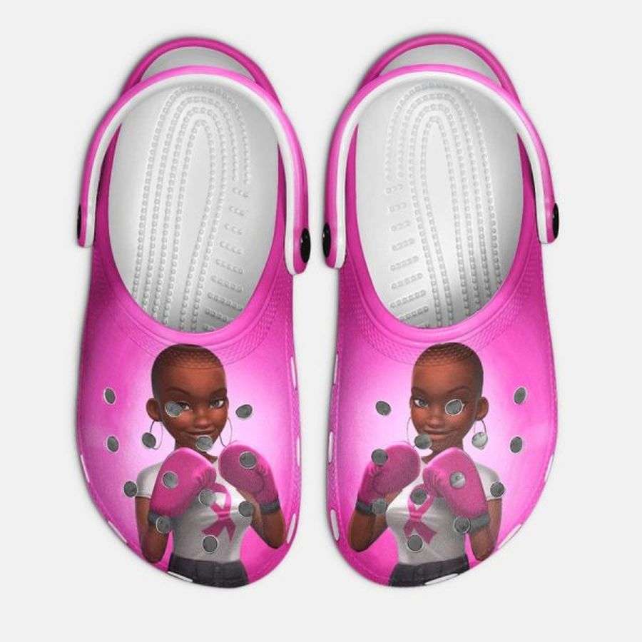 Crocs outfit - african american afro black woman breast cancer awareness crocs clogs crocband shoes - 9 Crocs Outfit