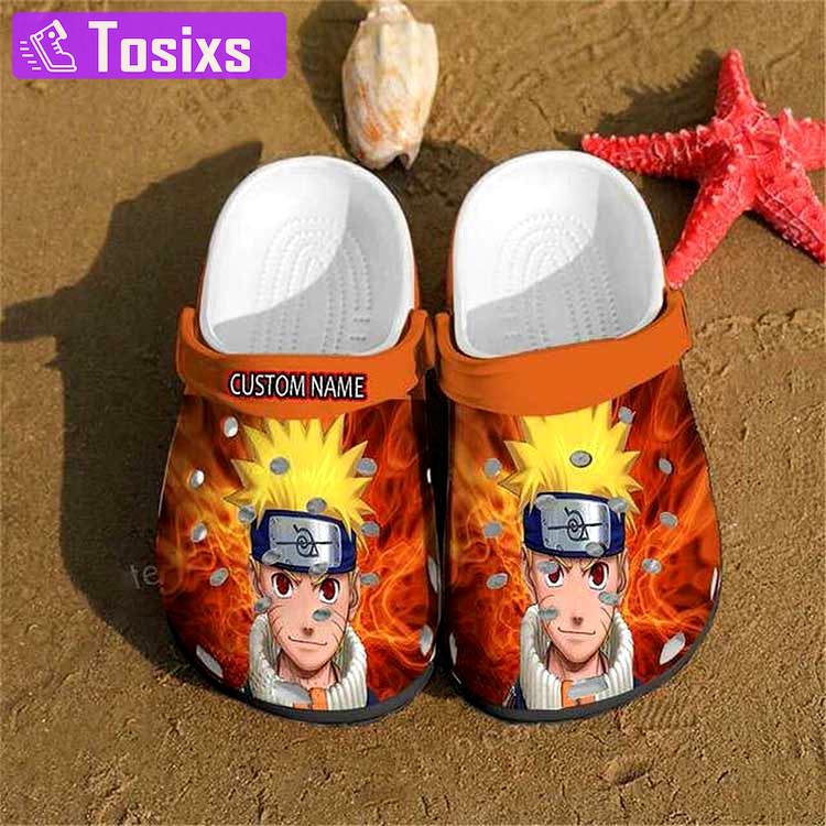 Crocs outfit - anime personalized uzumaki naruto crocs custom name clog shoes - 32 Crocs Outfit