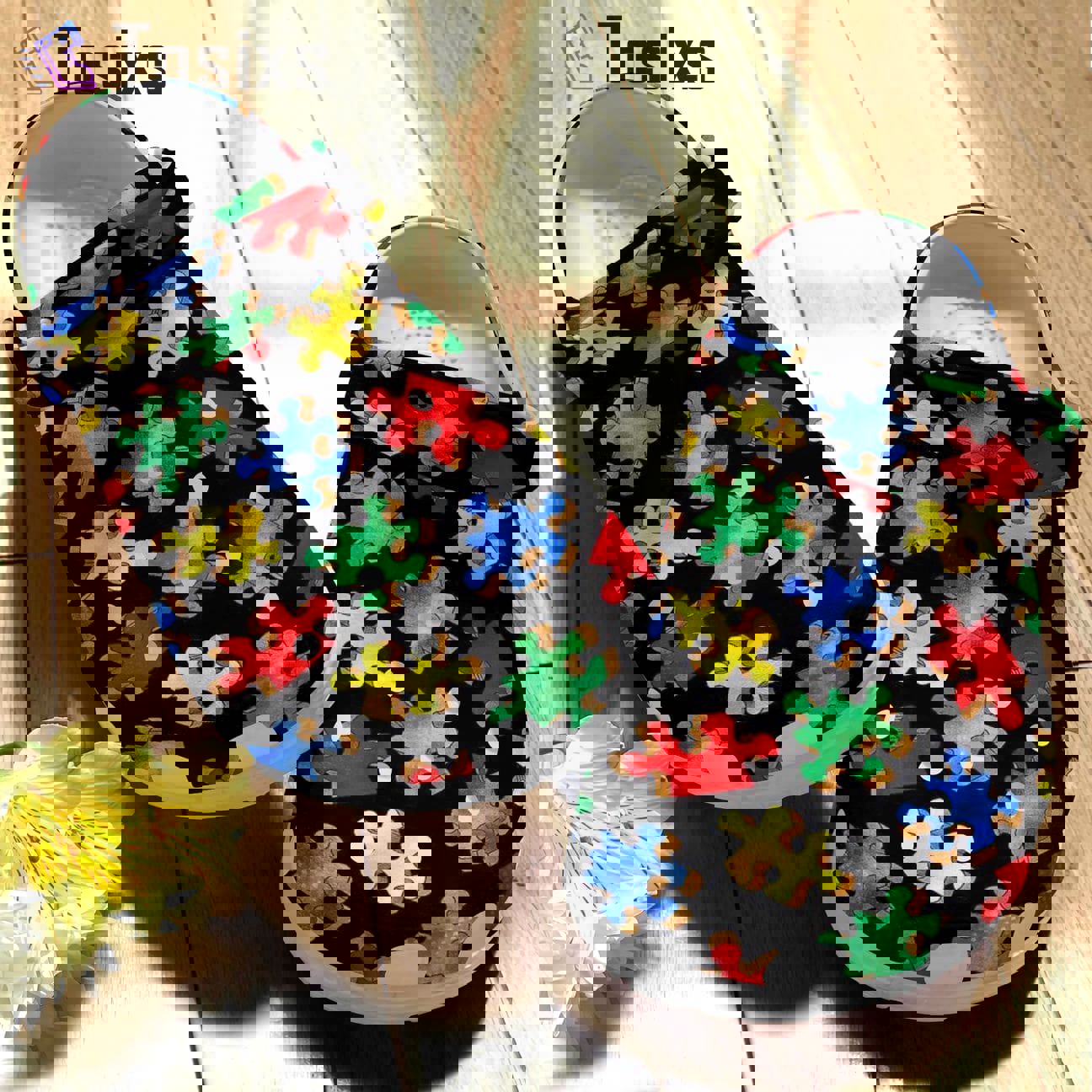 Crocs outfit - autism awareness crocs puzzle crocband clog shoes for men women - 82 Crocs Outfit