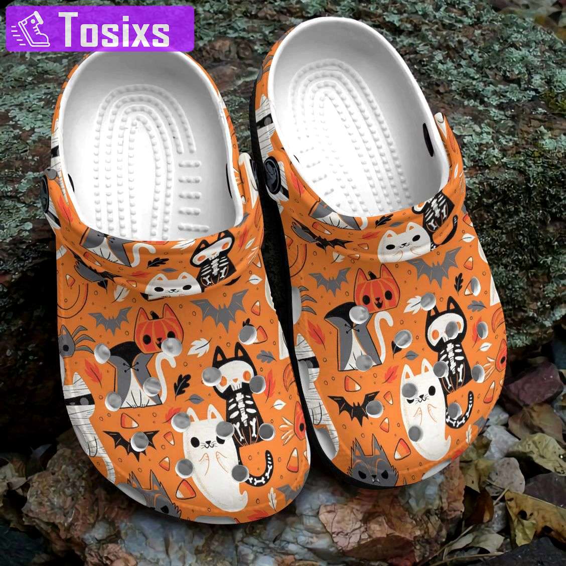 Crocs outfit - cat lover halloween crocs clogs crocband shoes - 365 Crocs Outfit