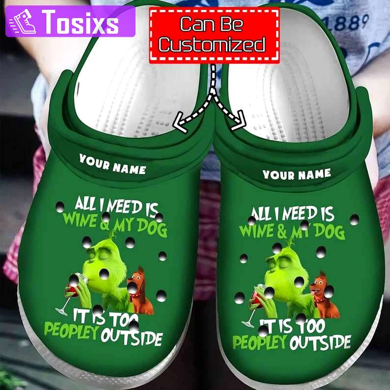 Crocs outfit - christmas the grinch love dog custom name crocs clogs crocband shoes - 382 Crocs Outfit
