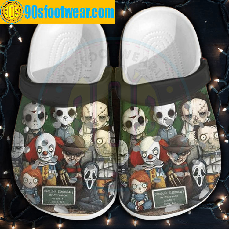 Crocs outfit - chucky and horror friends chibi crocs halloween custom classic clog - 383 Crocs Outfit
