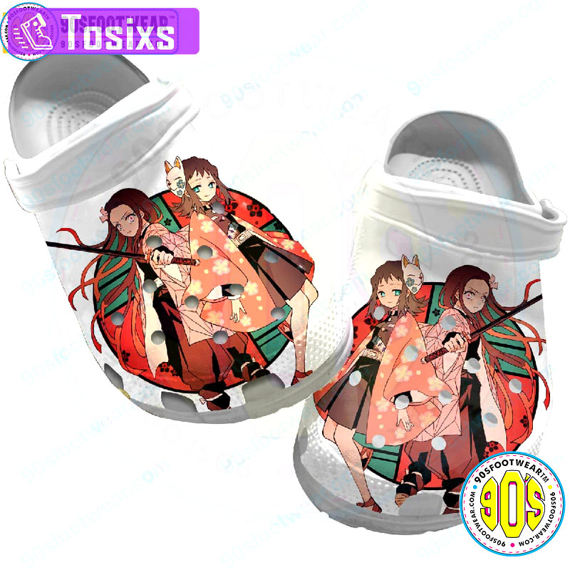 Crocs outfit - demon slayer crocs makomo and nezuko in demon slayer anime clog shoes - 575 Crocs Outfit