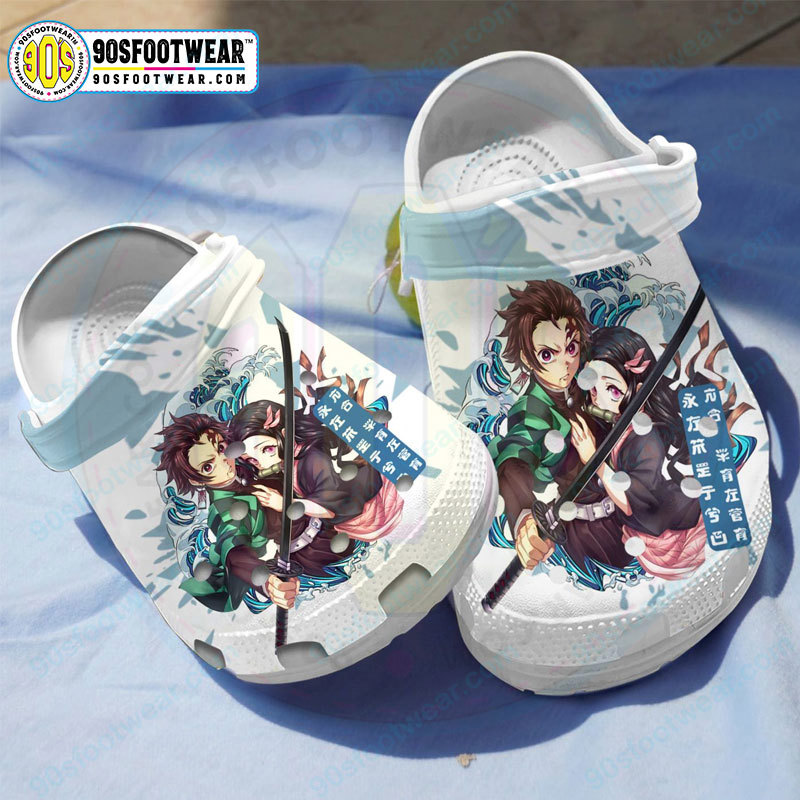 Crocs outfit - demon slayer crocs tanjiro kamado x nezuko kamado anime manga series clog shoes - 580 Crocs Outfit