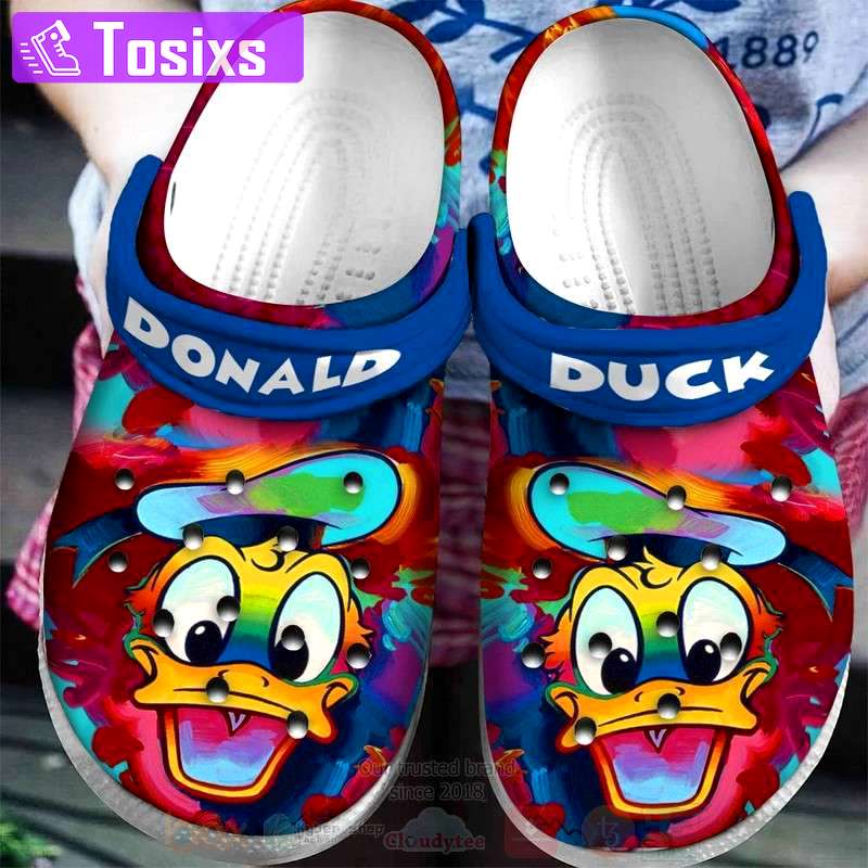 Crocs outfit - donald duck smile crocs crocband clogs shoes - 635 Crocs Outfit