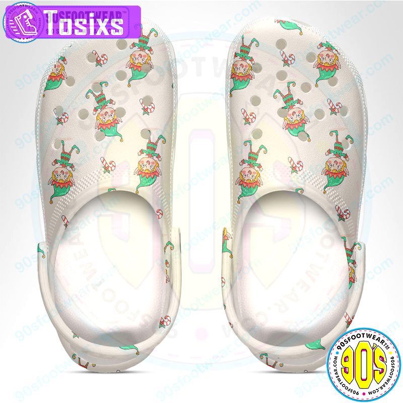 Crocs outfit - elf crocs funny santa’s elves cute small elf movie clog shoes - 673 Crocs Outfit
