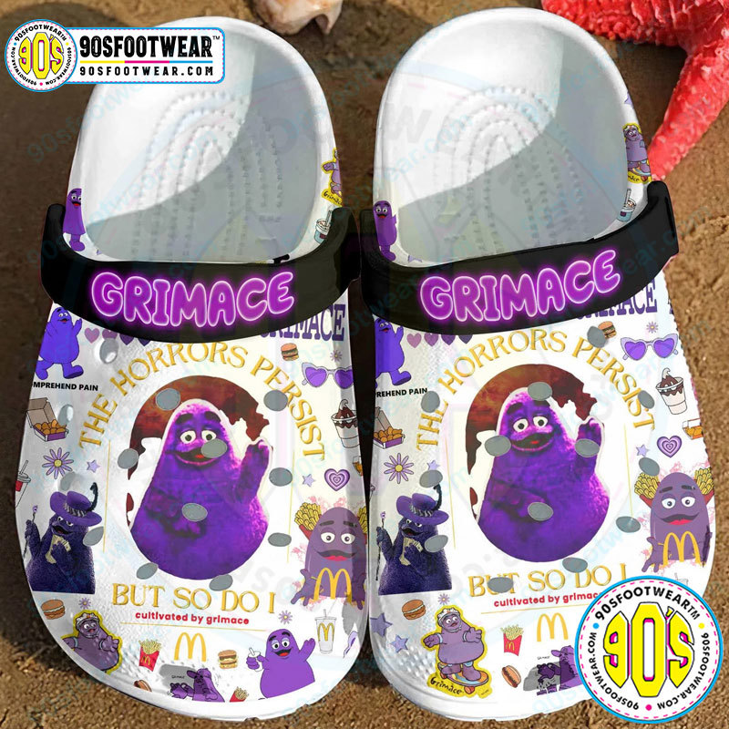 Crocs outfit - grimace crocs funny mcdonaldland best friend of ronald mcdonald clog shoes - 790 Crocs Outfit