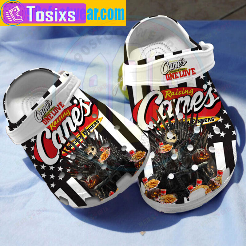 Crocs outfit - halloween crocs jack skeleton pumpkin king raising cane’s chicken fingers - 849 Crocs Outfit