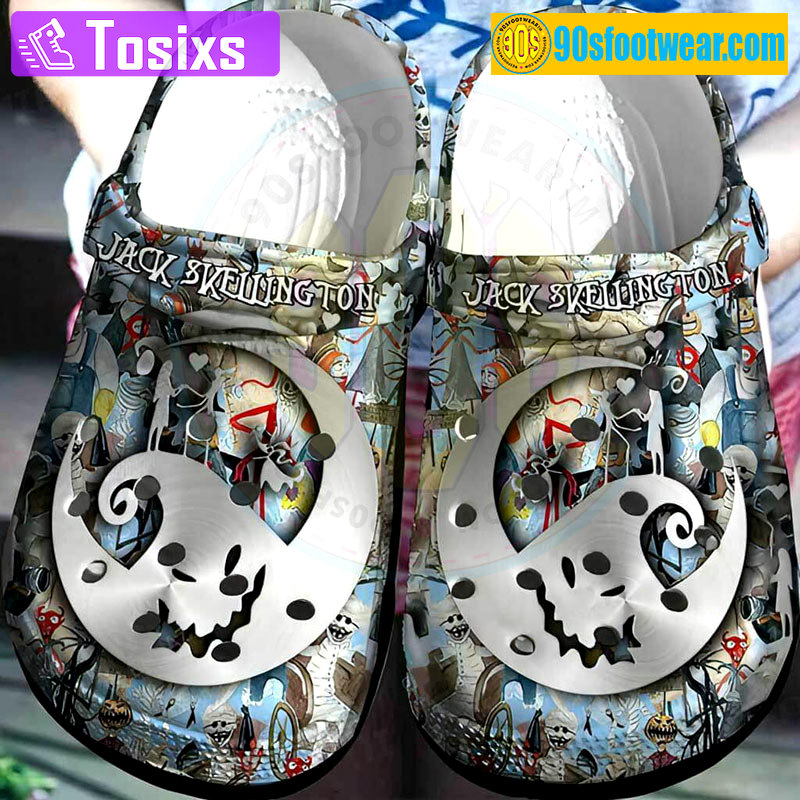 Crocs outfit - halloween crocs jack skellington horror the nightmare before christmas classic clogs - 854 Crocs Outfit