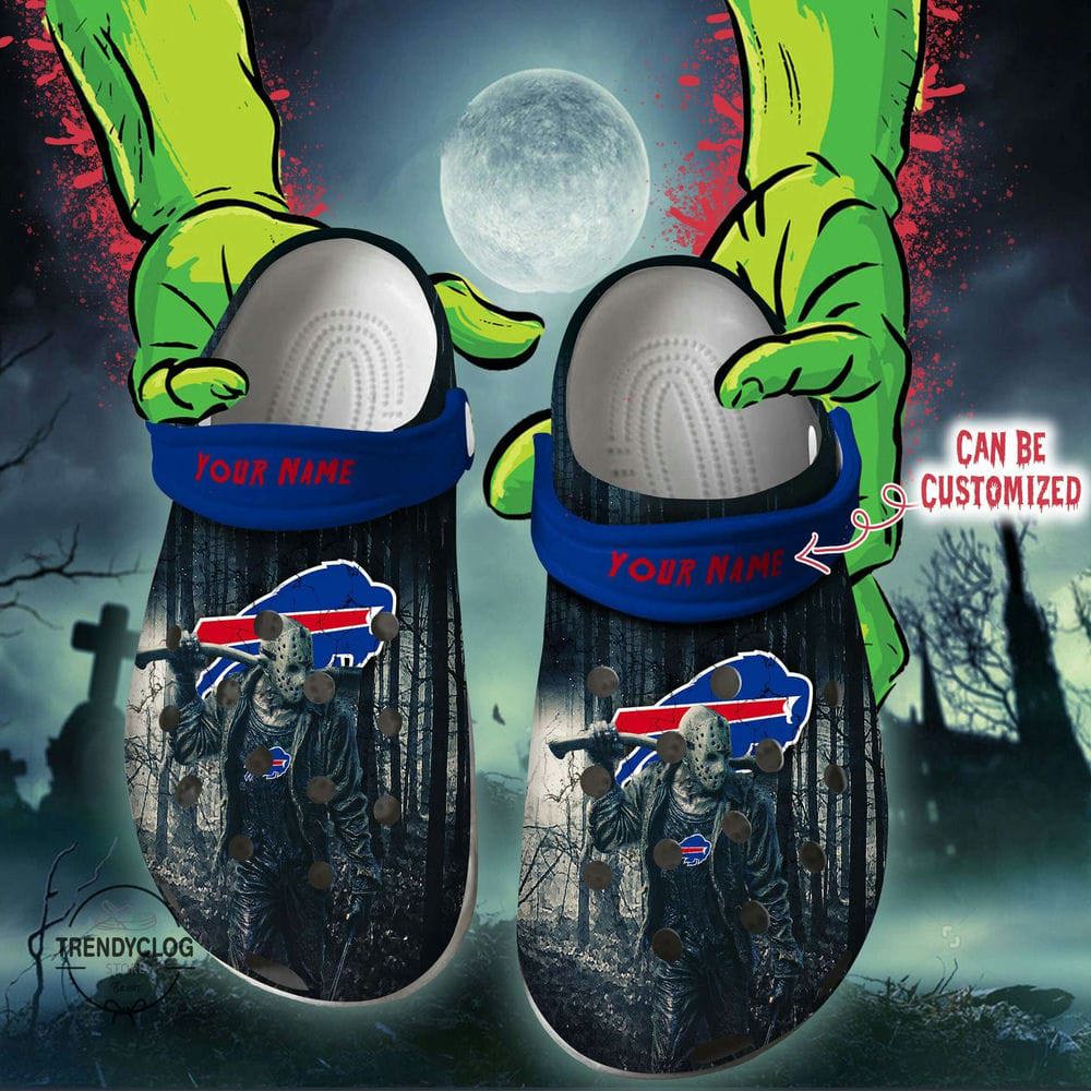 Crocs outfit - halloween crocs personalized buffalo bills friday the 13th horror character clogs crocband shoes - 872 Crocs Outfit