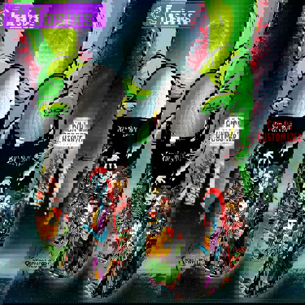 Crocs outfit - halloween crocs personalized jack and sally the nightmare before christmas clogs crocband shoes - 945 Crocs Outfit