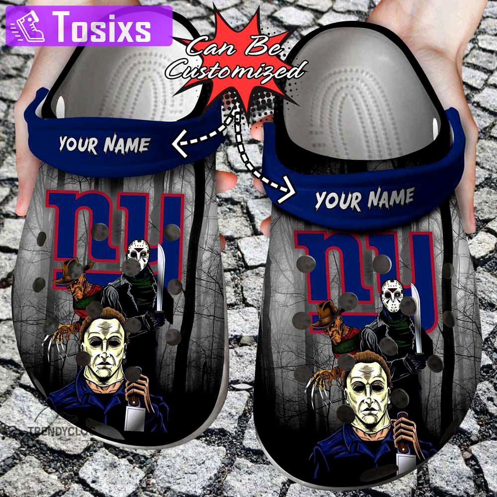 Crocs outfit - halloween crocs personalized new york giants horror movie clogs crocband shoes - 972 Crocs Outfit