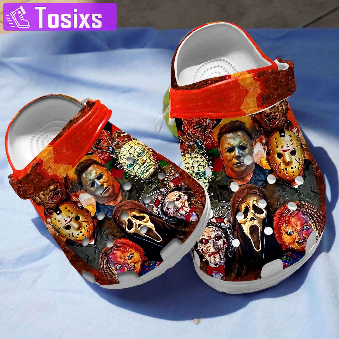 Crocs outfit - halloween horror movie characters crocs crocband clogs - 1046 Crocs Outfit