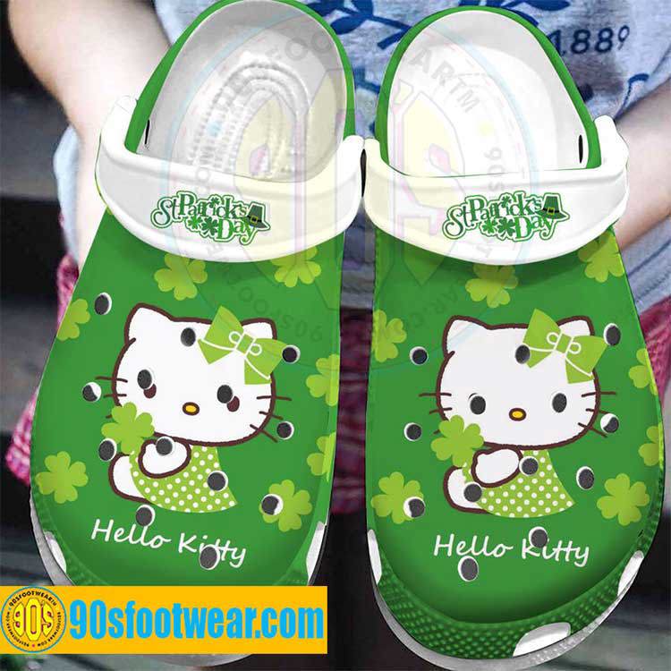 Crocs outfit - hello kitty crocs – hello kitty st patrick’s crocband clog shoes - 1211 Crocs Outfit