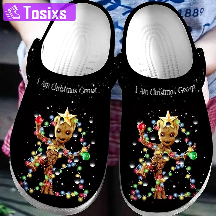 Crocs outfit - i am christmas groot christmas lights crocs crocband clog shoes for men women - 1276 Crocs Outfit