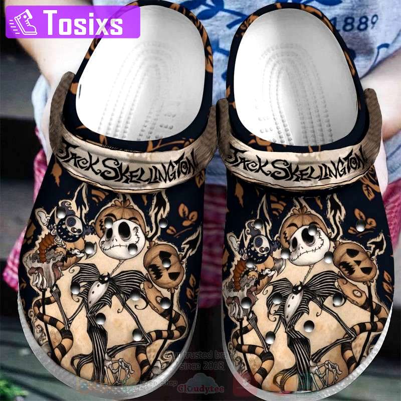 Crocs outfit - jack skellington halloween pumpkin crocs crocband clogs shoes - 1303 Crocs Outfit