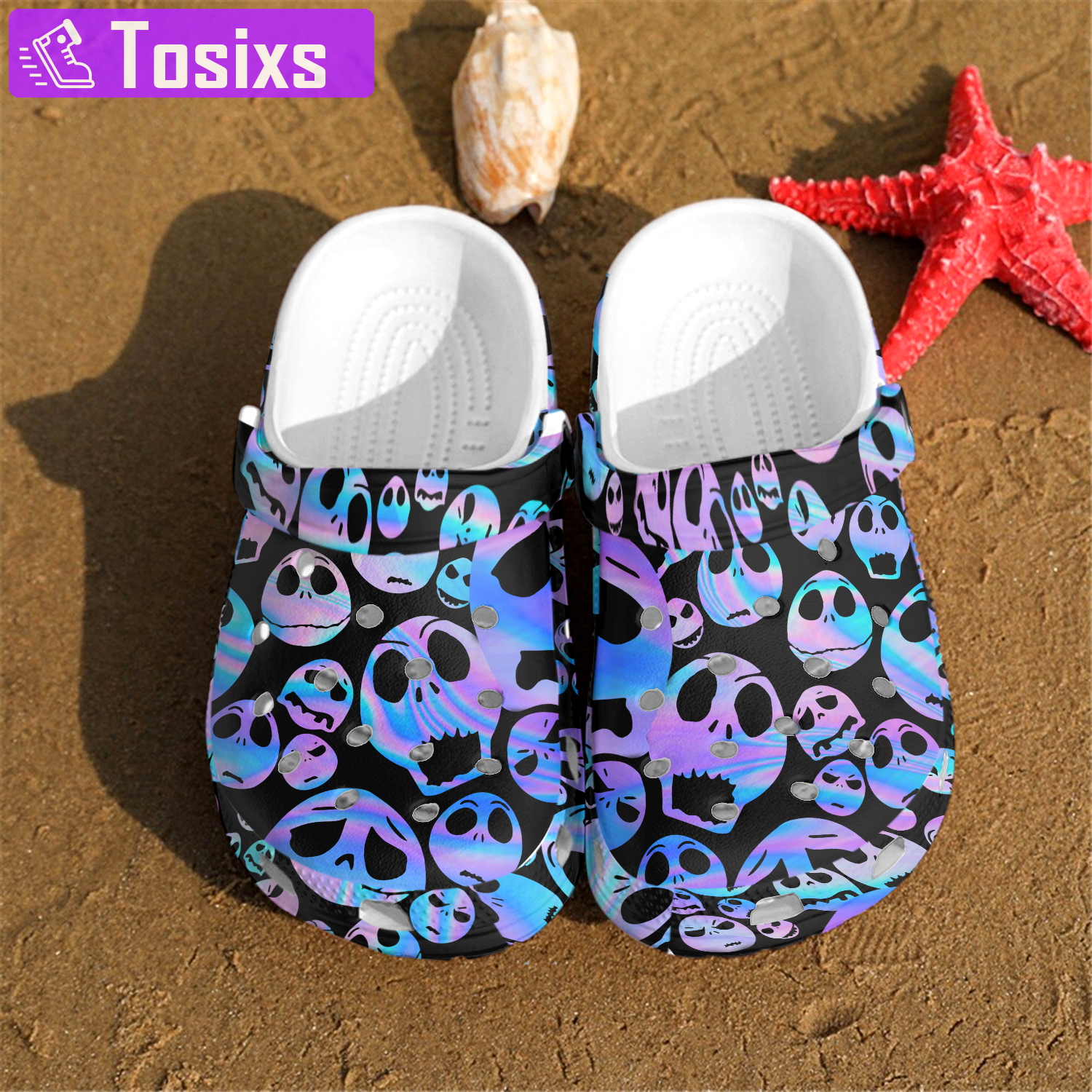 Crocs outfit - jack skellington skulls the nightmare before christmas movie crocband crocs clogs - 1306 Crocs Outfit