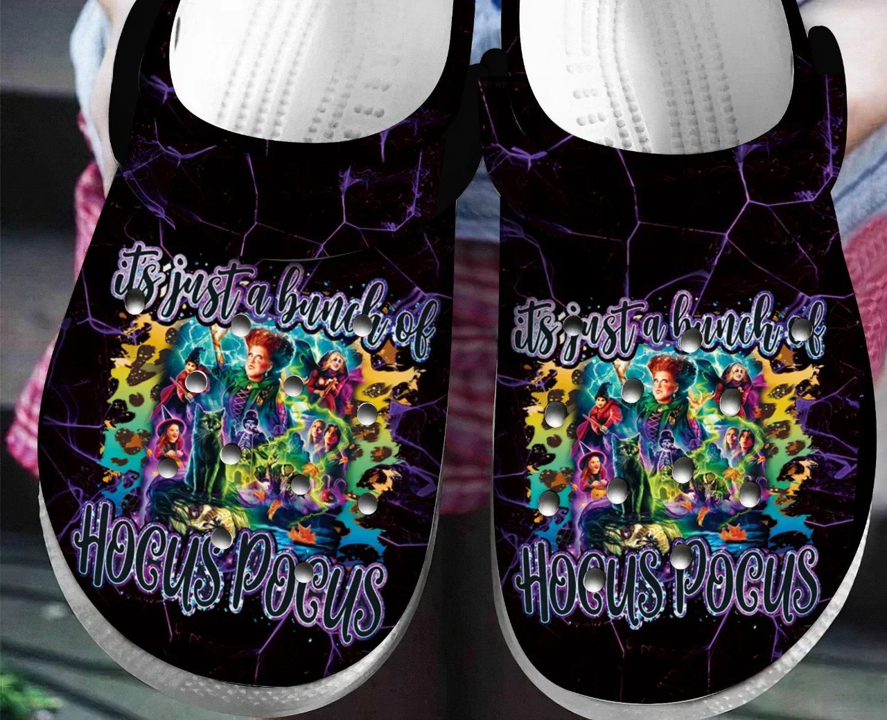 Crocs outfit - just a bunch of hocus pocus halloween crocs crocband clogs - 1335 Crocs Outfit