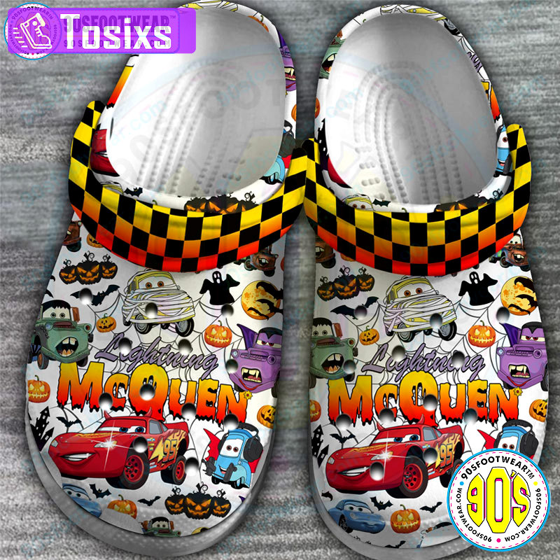 Crocs outfit - lightning mcqueen crocs pixar cars cartoon movie halloween themed clog shoes - 1359 Crocs Outfit