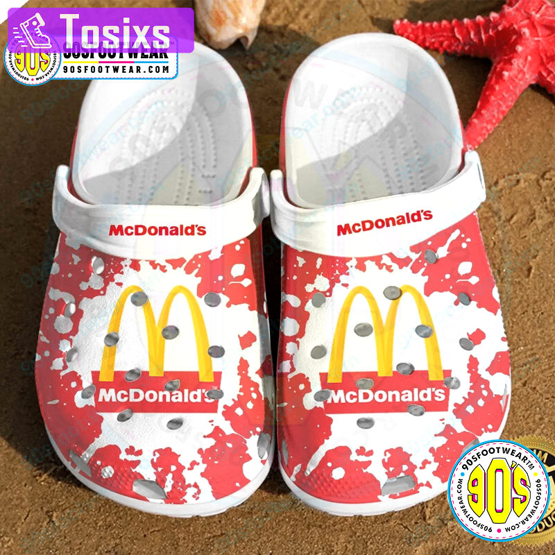 Crocs outfit - mcdonald crocs paint splashes design color clog shoes - 1407 Crocs Outfit