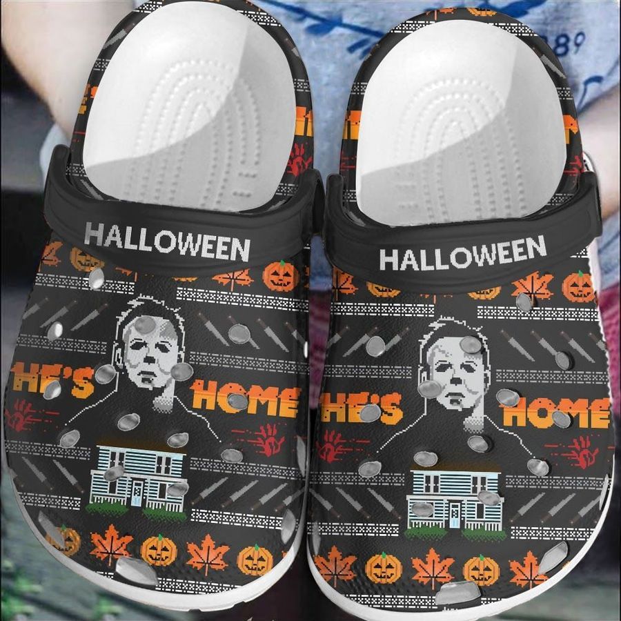 Crocs outfit - michael myers he’s home crocs crocband clogs - 1426 Crocs Outfit