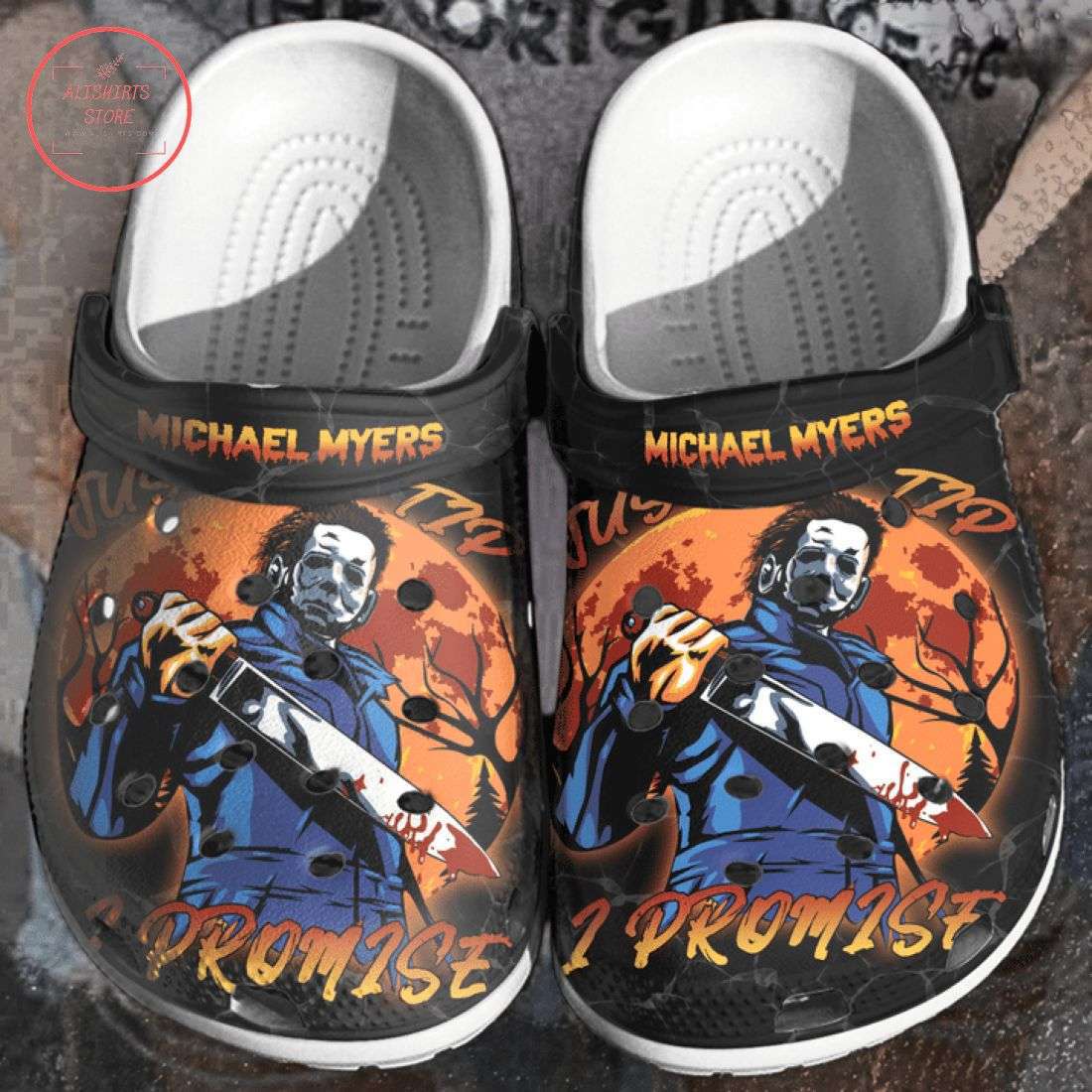 Crocs outfit - michael myers horror halloween crocs clogs crocband shoes - 1428 Crocs Outfit