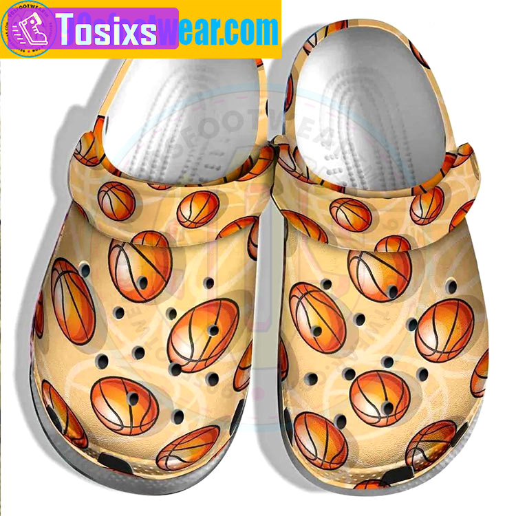 Crocs outfit - personalized basketball crocs ball pattern custom classic clog - 1625 Crocs Outfit