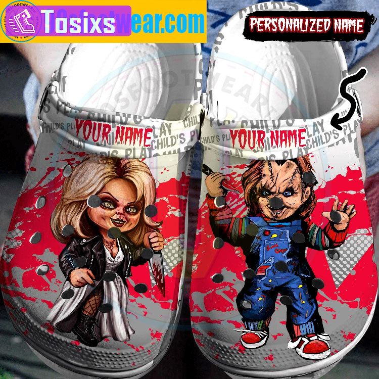 Crocs outfit - personalized chucky couple crocs halloween custom classic clog - 1657 Crocs Outfit